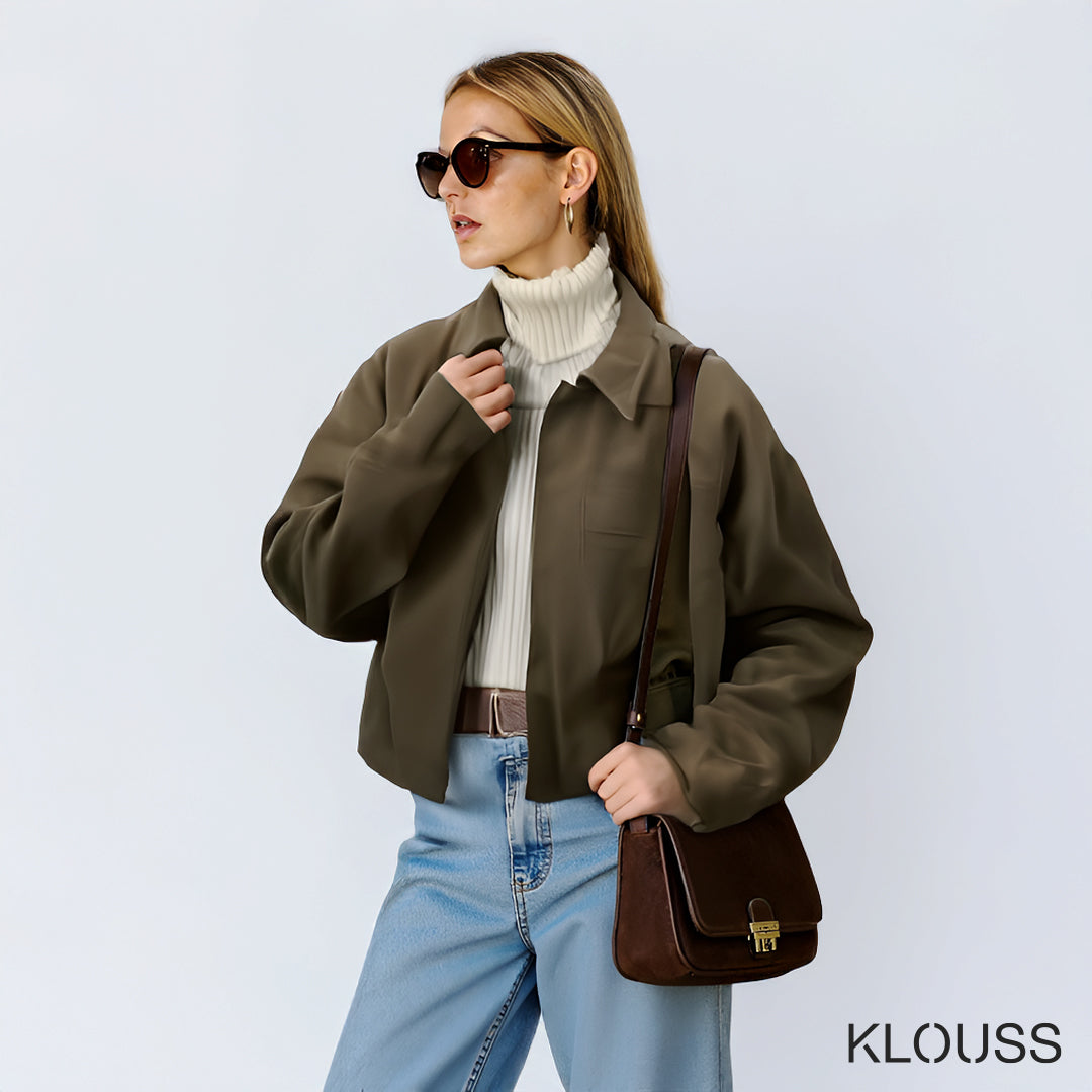 Chaqueta Olivia - Klouss - Chile - Mujer - Chaqueta - Abrigo, Blazer, Chaqueta, Otoño / Invierno, Primavera