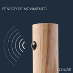 Lámpara de madera Led magnética recargable con sensor de movimiento - Klouss - Chile - Mujer - Lámpara - Home, lampara, led