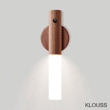 Lámpara de madera Led magnética recargable con sensor de movimiento - Klouss - Chile - Mujer - Lámpara - Home, lampara, led