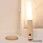 Lámpara de madera Led magnética recargable con sensor de movimiento - Klouss - Chile - Mujer - Lámpara - Home, lampara, led