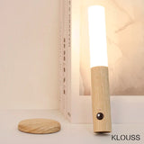 Lámpara de madera Led magnética recargable con sensor de movimiento - Klouss - Chile - Mujer - Lámpara - Home, lampara, led