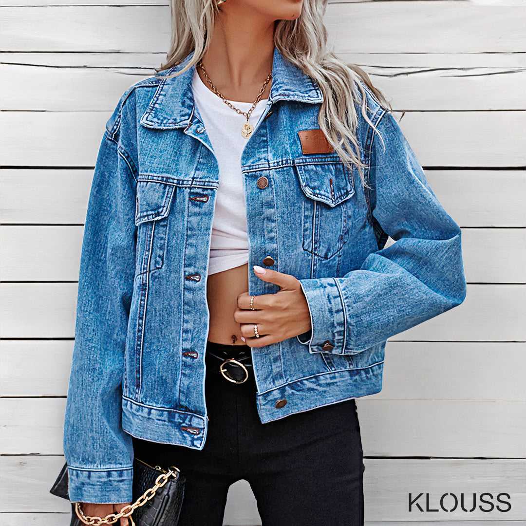 Chaqueta de Jean Badajoz - Klouss - Chile - Mujer - Chaqueta - Chaqueta, Urbanas