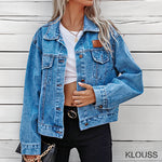 Chaqueta de Jean Badajoz - Klouss - Chile - Mujer - Chaqueta - Chaqueta, Urbanas