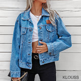 Chaqueta de Jean Badajoz - Klouss - Chile - Mujer - Chaqueta - Chaqueta, Urbanas