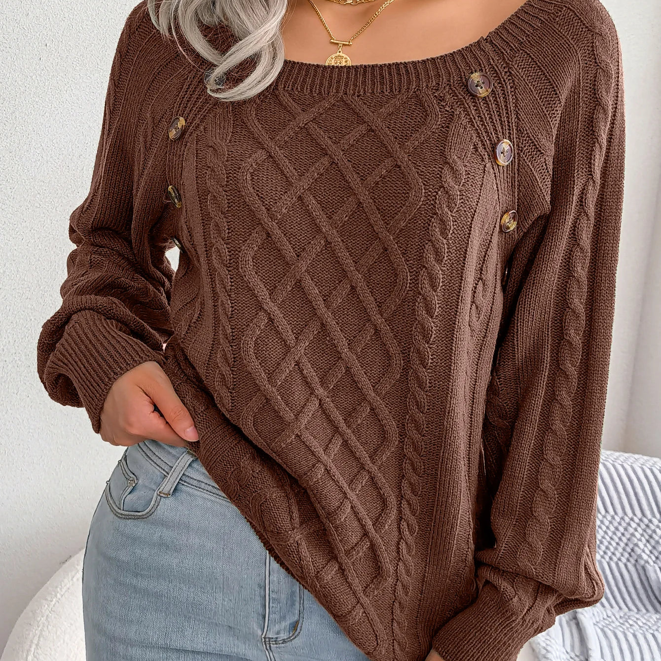 Sweater Las Cruces - Klouss - Chile - Mujer - Sweater - invierno, Otoño / Invierno, sweater