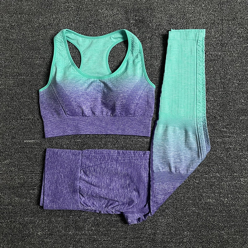 Conjunto deportivo Massu - Klouss - Chile - Mujer - Conjunto Deportivo - Calzas, Leggins, Polera deportiva, Ropa deportiva, Yoga