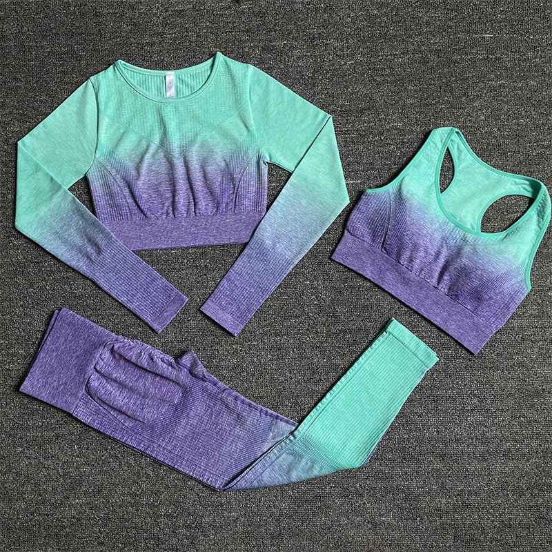 Conjunto deportivo Massu - Klouss - Chile - Mujer - Conjunto Deportivo - Calzas, Leggins, Polera deportiva, Ropa deportiva, Yoga