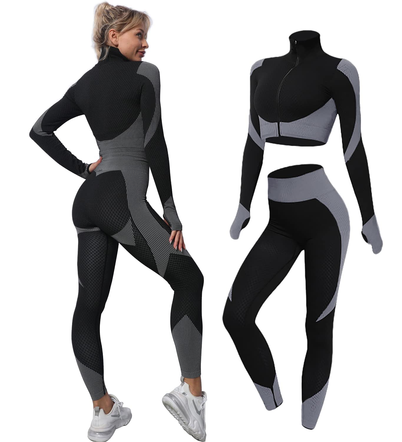 Conjunto deportivo Duco - Klouss - Chile - Mujer - Conjunto Deportivo - Calzas, Leggins, Peto, Ropa deportiva, sujetador, Yoga
