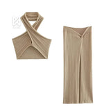 Conjunto María - Klouss - Chile - Mujer - Conjunto - Conjunto, Falda, Peto, Top
