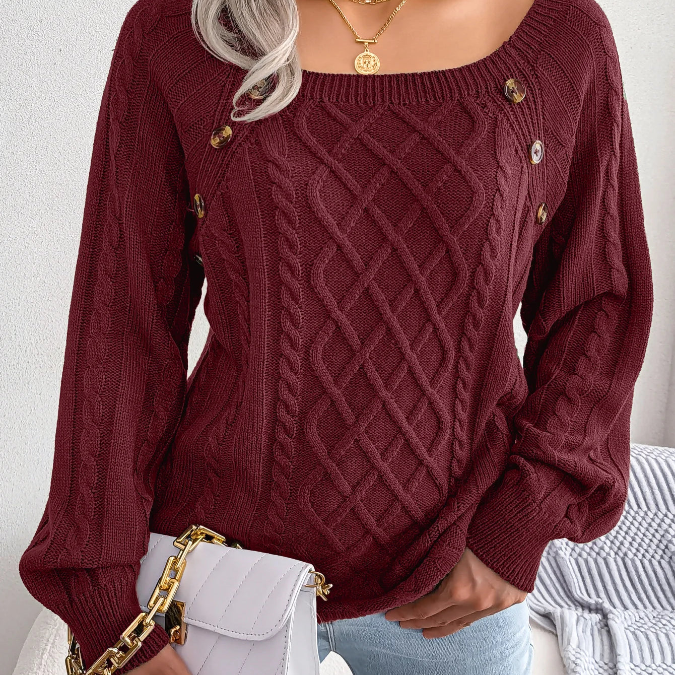 Sweater Las Cruces - Klouss - Chile - Mujer - Sweater - invierno, Otoño / Invierno, sweater
