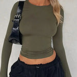 Top manga larga Sicilia - Klouss - Chile - Mujer - Top - camiseta, invierno, Otoño / Invierno, Top