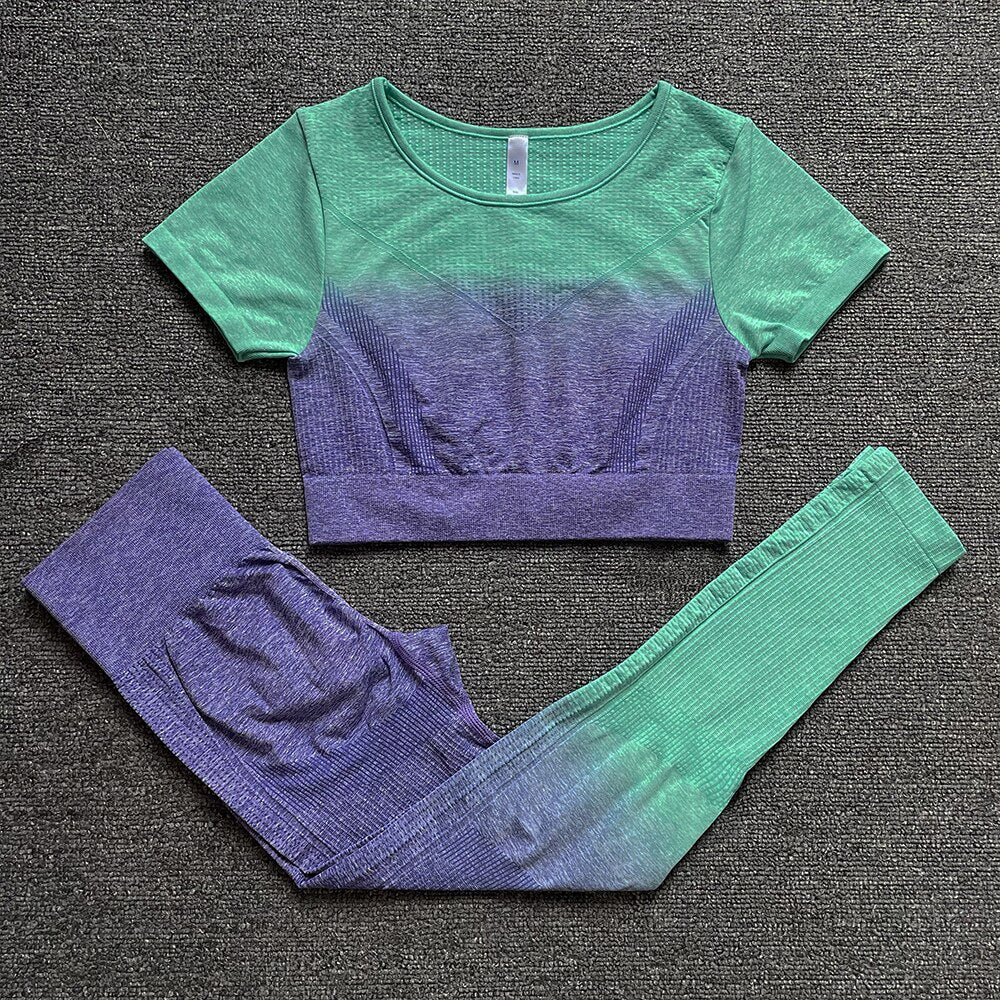 Conjunto deportivo Massu - Klouss - Chile - Mujer - Conjunto Deportivo - Calzas, Leggins, Polera deportiva, Ropa deportiva, Yoga