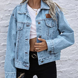 Chaqueta de Jean Badajoz - Klouss - Chile - Mujer - Chaqueta - Chaqueta, Urbanas
