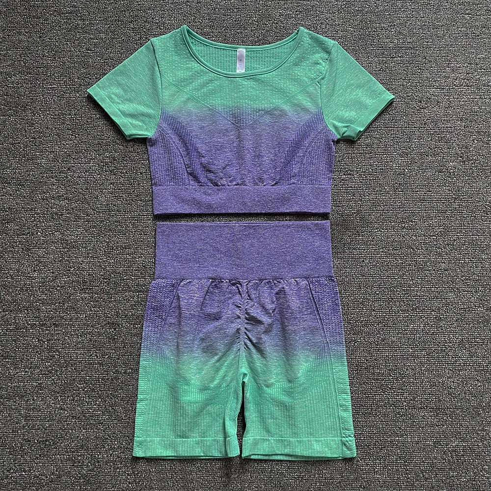 Conjunto deportivo Massu - Klouss - Chile - Mujer - Conjunto Deportivo - Calzas, Leggins, Polera deportiva, Ropa deportiva, Yoga