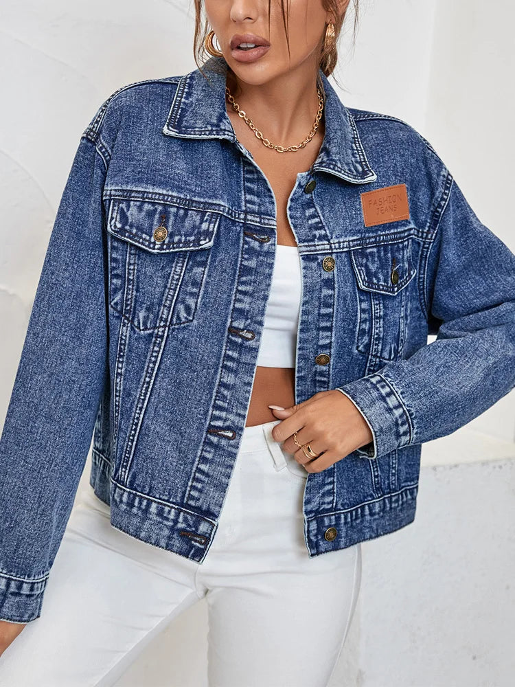 Chaqueta de Jean Badajoz - Klouss - Chile - Mujer - Chaqueta - Chaqueta, Urbanas