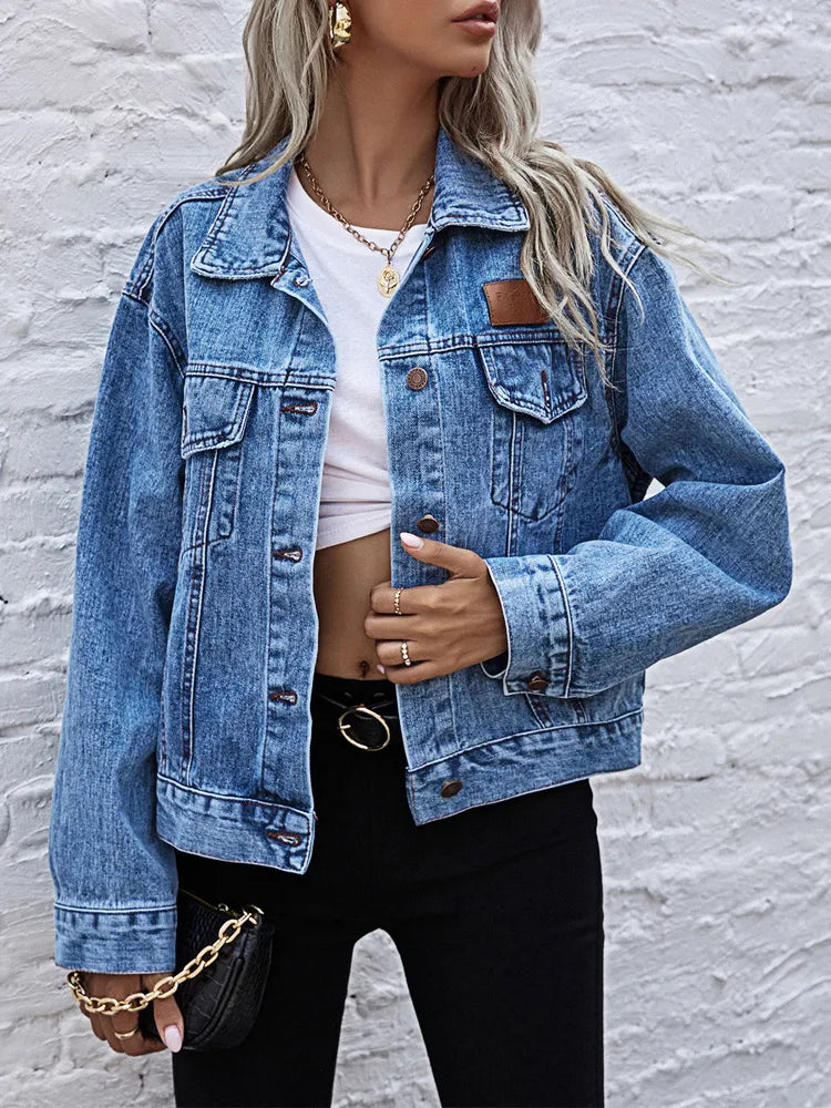 Chaqueta de Jean Badajoz - Klouss - Chile - Mujer - Chaqueta - Chaqueta, Urbanas