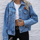 Chaqueta de Jean Badajoz - Klouss - Chile - Mujer - Chaqueta - Chaqueta, Urbanas