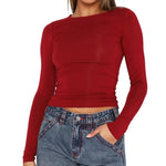 Top manga larga Sicilia - Klouss - Chile - Mujer - Top - camiseta, invierno, Otoño / Invierno, Top