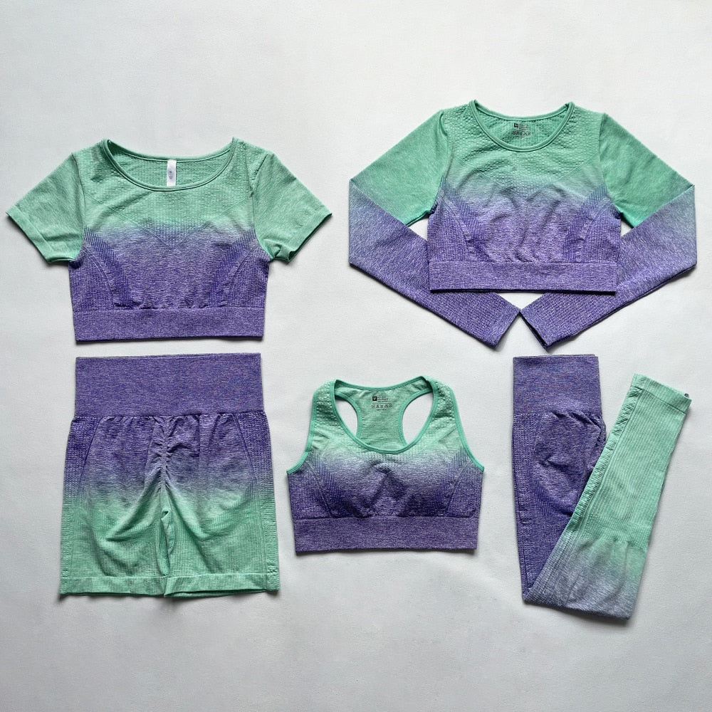 Conjunto deportivo Massu - Klouss - Chile - Mujer - Conjunto Deportivo - Calzas, Leggins, Polera deportiva, Ropa deportiva, Yoga
