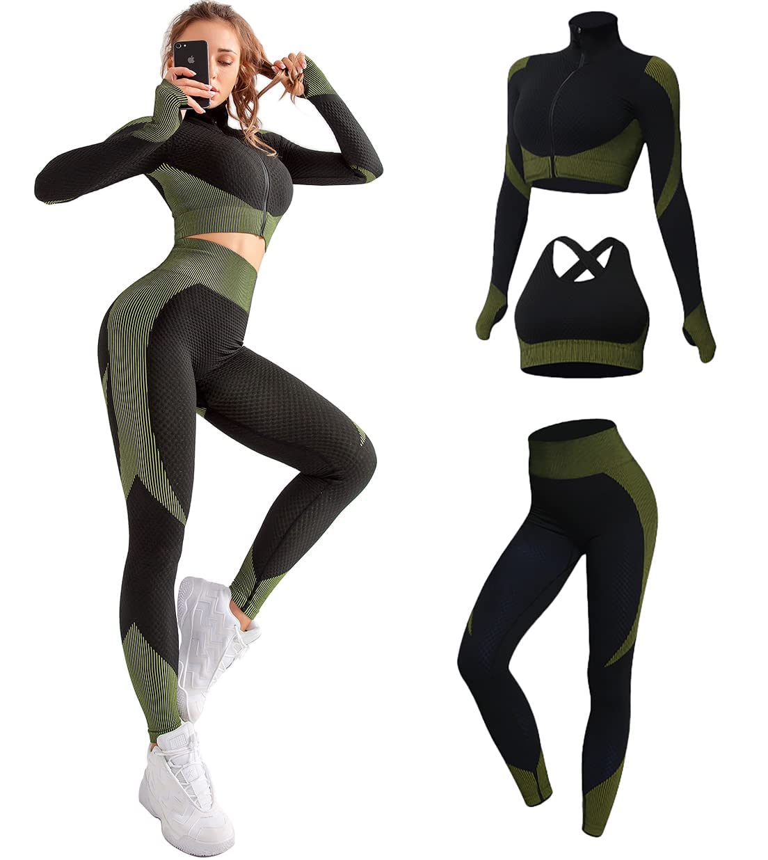 Conjunto deportivo Duco - Klouss - Chile - Mujer - Conjunto Deportivo - Calzas, Leggins, Peto, Ropa deportiva, sujetador, Yoga