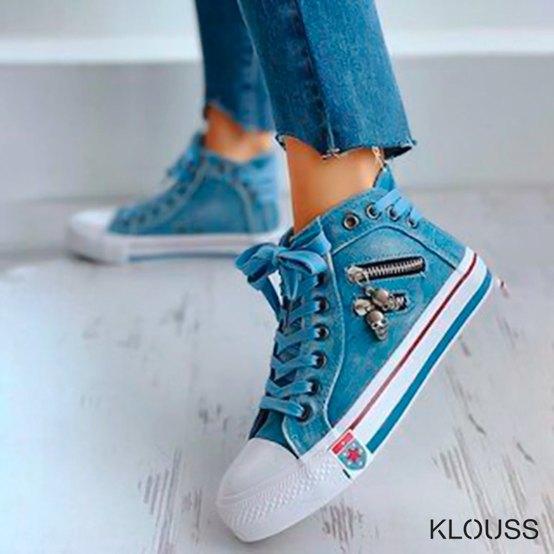 Zapatilla Burdeos - Klouss - Chile - Mujer - Zapatillas - calzado, Urbanas, zapatillas
