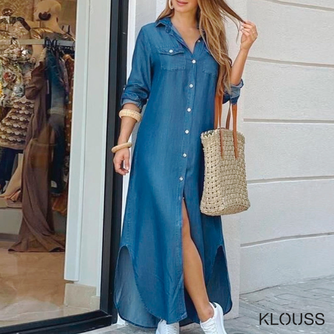 Vestido Camisero Anse - Klouss - Chile - Mujer - Vestido - Vestido camisero, Vestido de verano