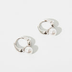 Aro Argolla con Perla colgante - Klouss - Chile - Mujer - Aros - 