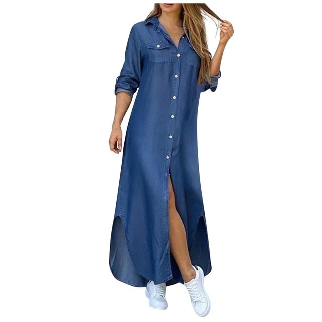 Vestido Camisero Anse - Klouss - Chile - Mujer - Vestido - Vestido camisero, Vestido de verano